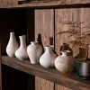 ins flower vases, small ceramic vases, white vases, handicrafts, flower arrangements, aroma diffusers, wholesale living room ceramics details Picture
